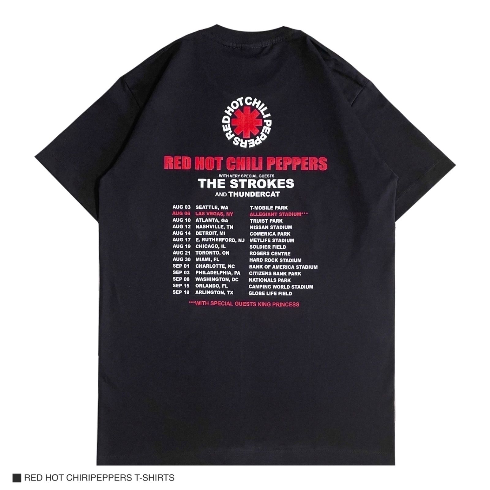 RED HOT CHILIPEPPERS レッチリ 半袖 Tシャツ バンドTシャツ - メルカリ