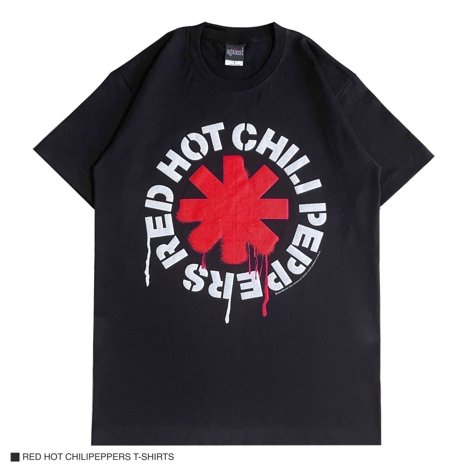 RED HOT CHILIPEPPERS レッチリ 半袖 Tシャツ バンドTシャツ - メルカリ