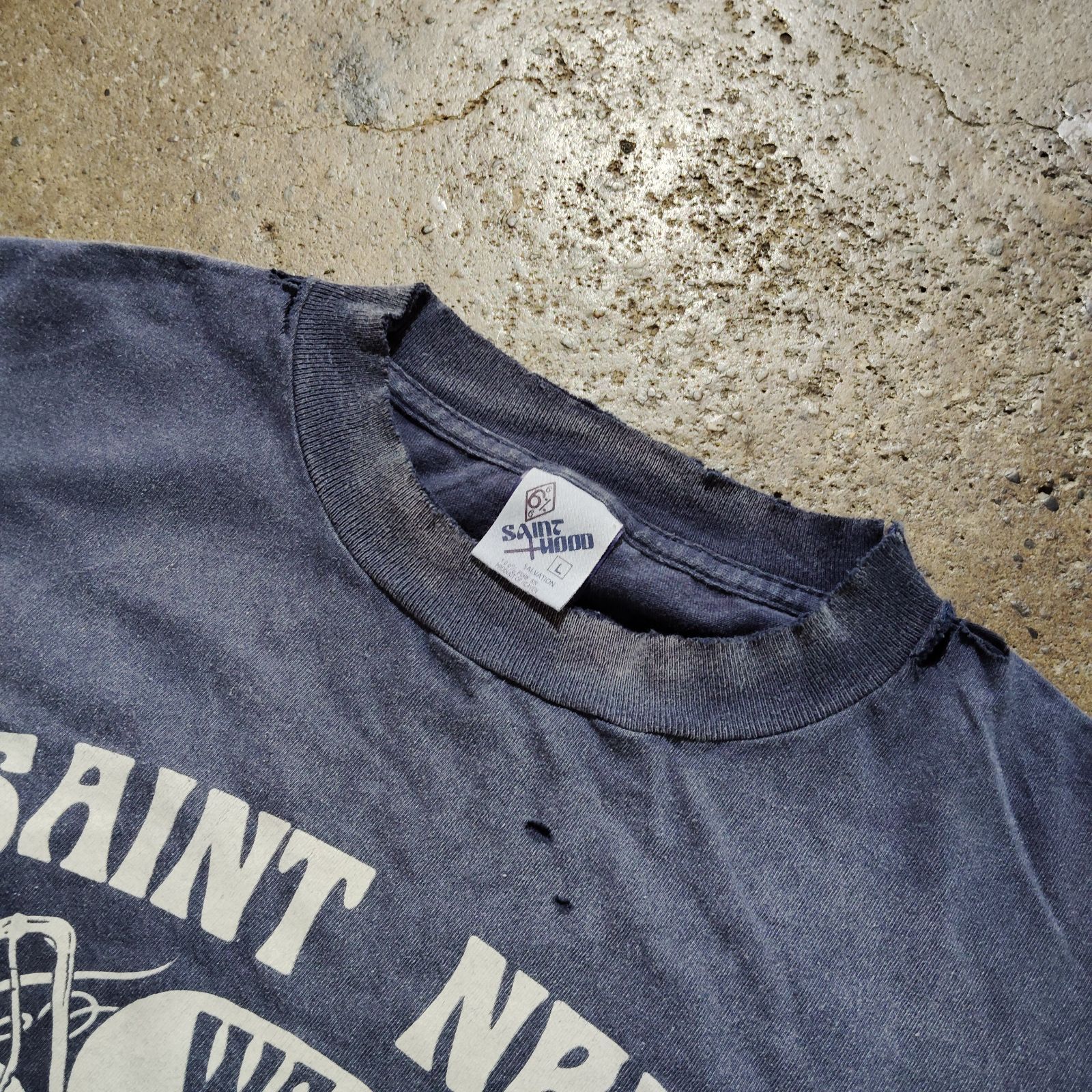 SAINT MICHAEL × NEIGHBORHOOD 25SS Tシャツ Saint Mxxxxxx × NEIGHBORHOOD 25ss NH_SS TEE / STHD. L セント