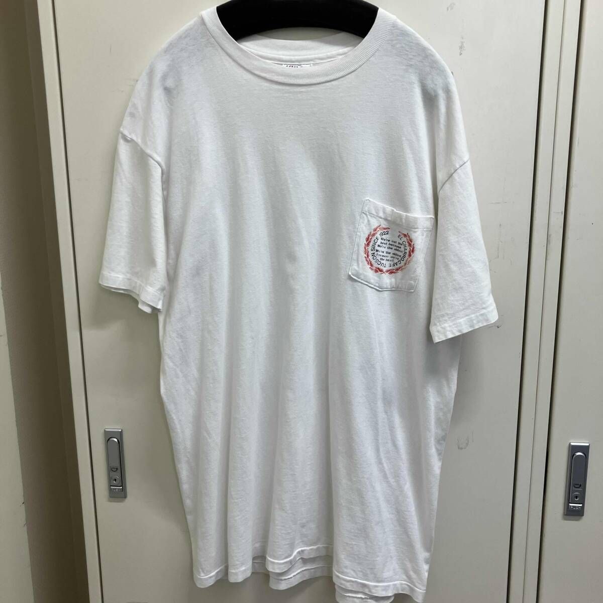 HANES vintage 半袖Tシャツ アナトミー 赤唐辛子 ホワイト XLサイズ ヘインズ