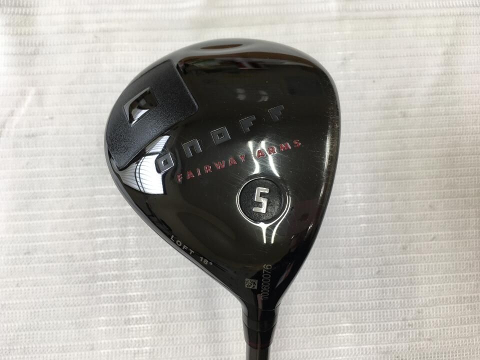 グローブライド　ONOFF FAIRWAY ARMS KURO 2017　18度　SMOOTH KICK MP-617F　Sフレックス　フェアウェイウッド　中古　ゴルフドゥ！水戸店【最短即日発送】
