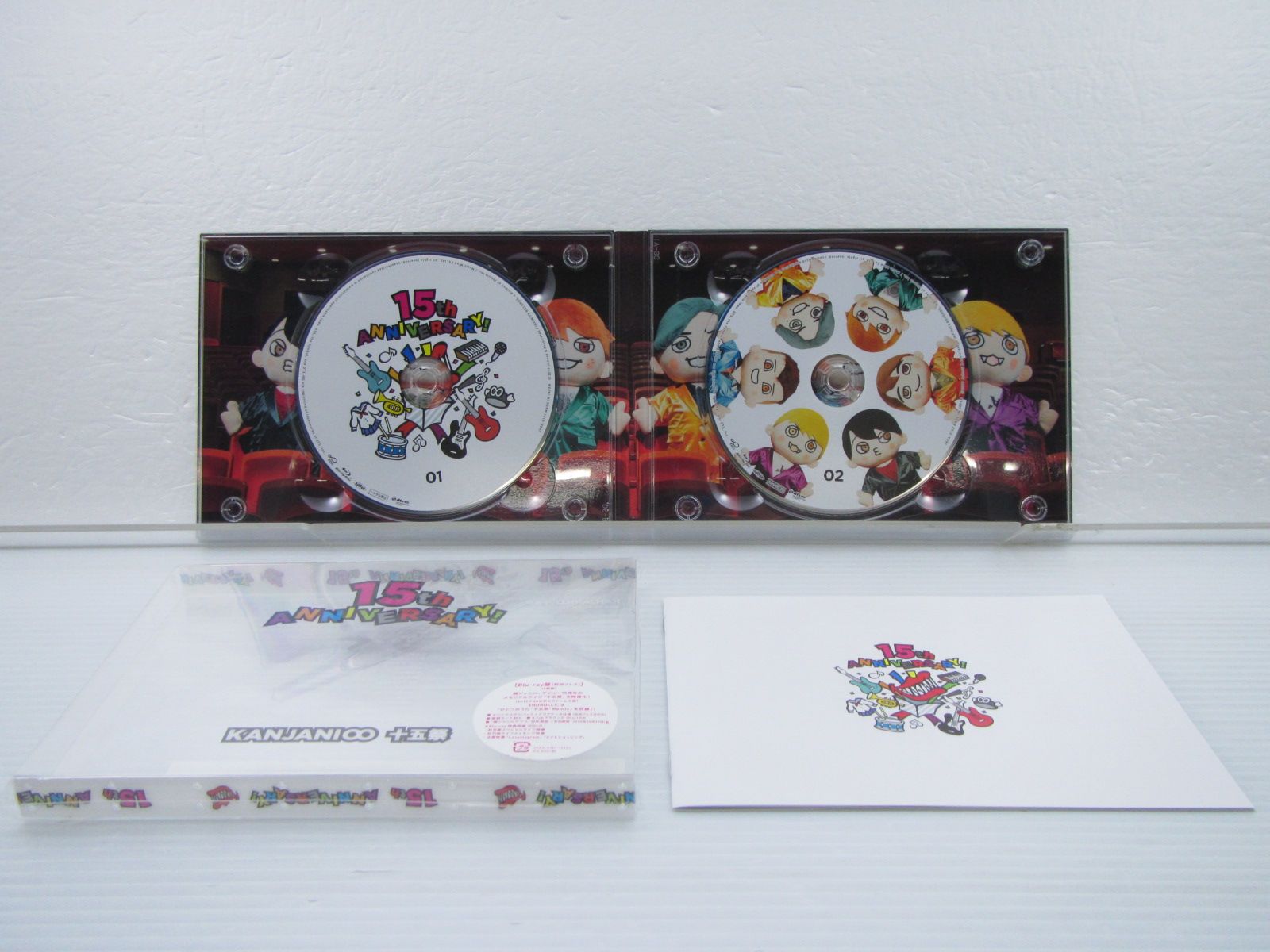 関ジャニ∞ DVD Blu-ray 2点セット 十五祭 DVD初回限定盤/Blu-ray盤