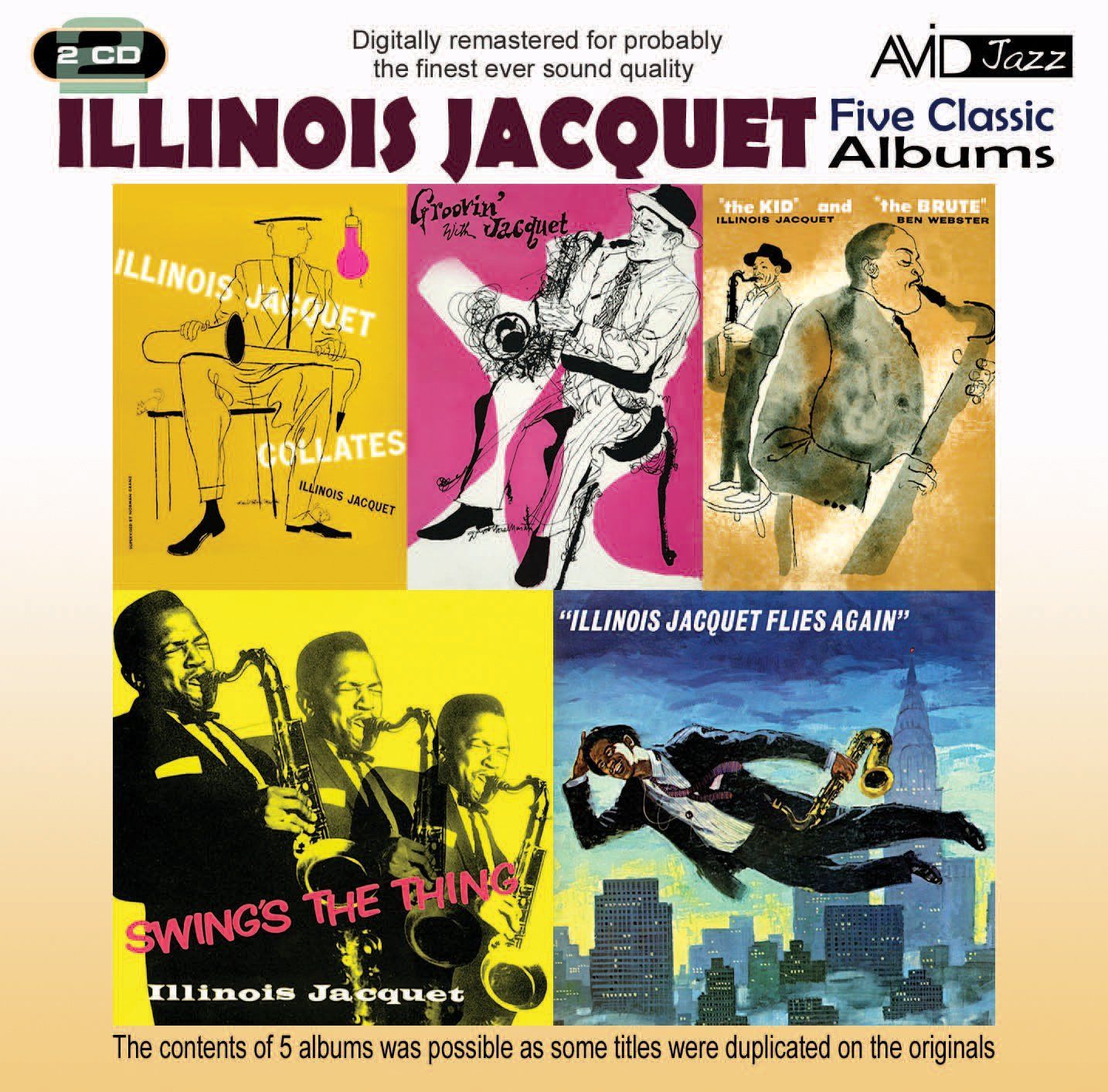 【CD】Jacquet - Five Classic Albums