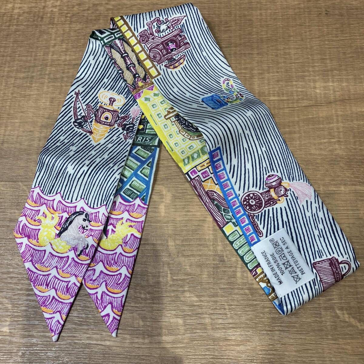 HERMES／ツイリー／SUPER SILK QUEST／エルメス／23AW／スーパーシルク