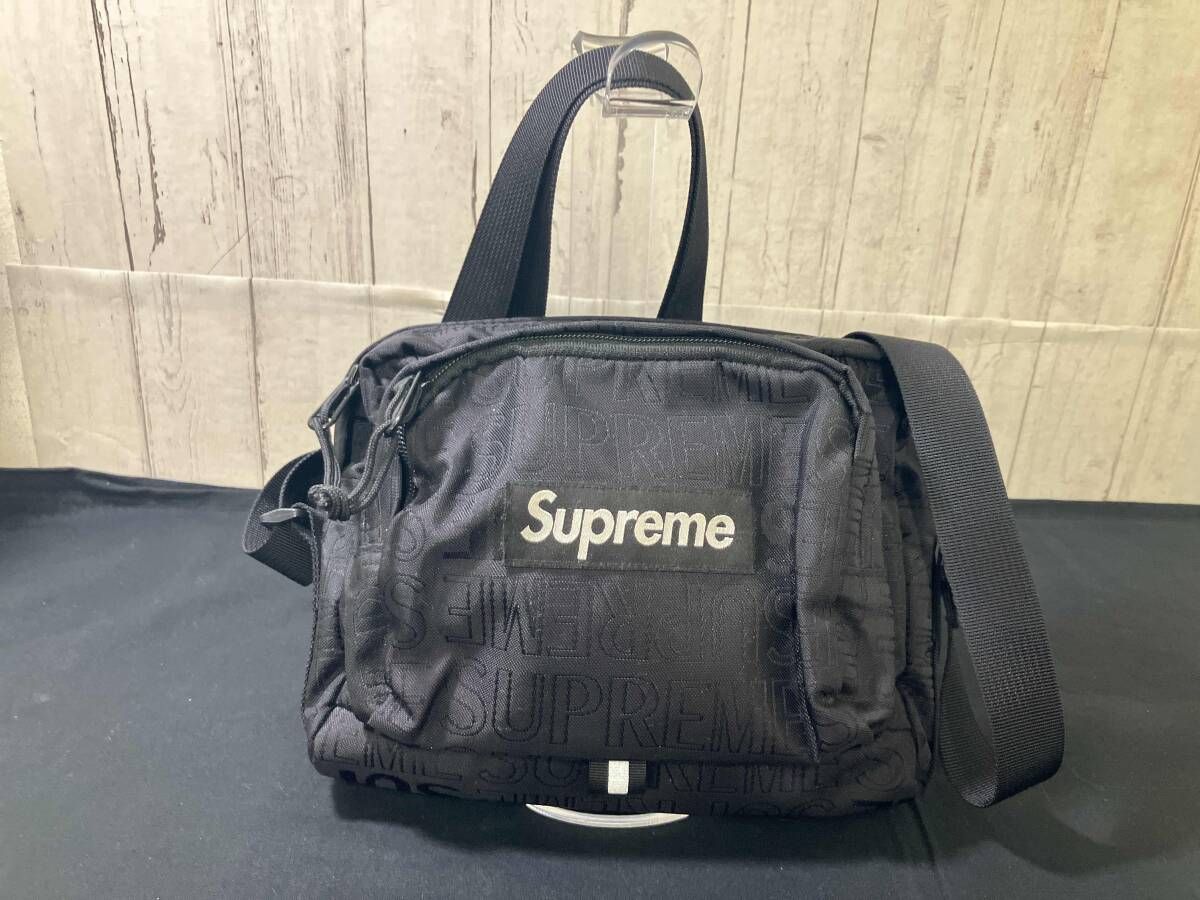 Supreme シュプリーム 19ss Shoulder Bag ショルダーバッグ ブラック