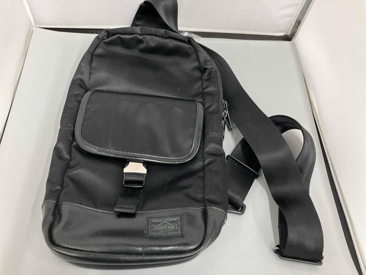 PORTER/ボディバッグ/SACS BAR BLK