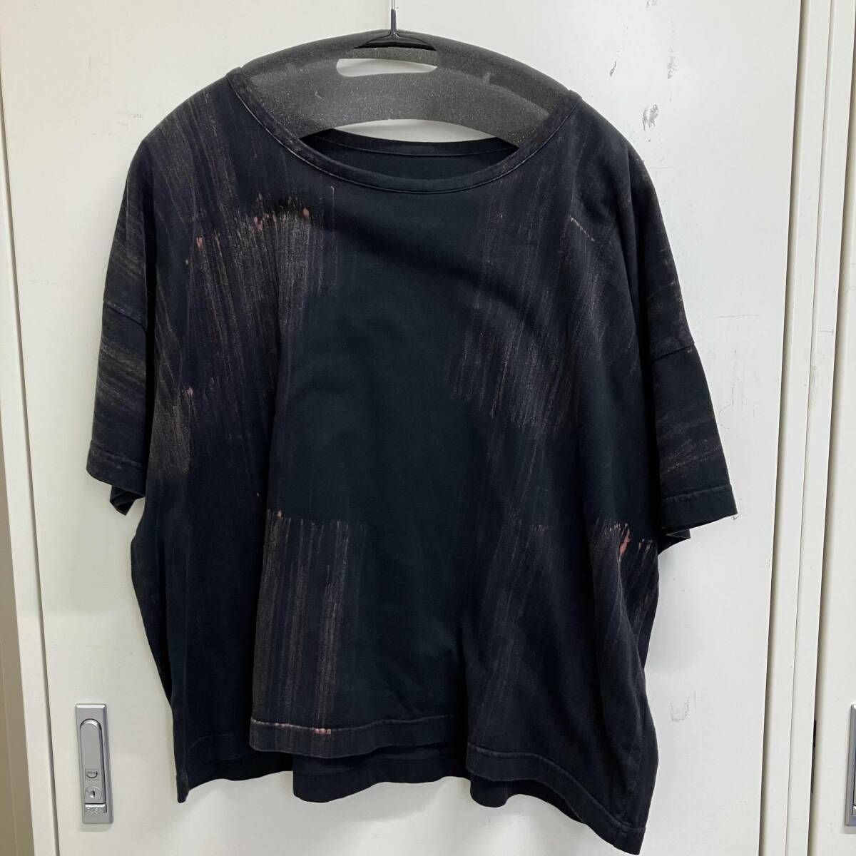 Y's cropped T-Shirt black 半袖Tシャツ　ブラック　サイズ2 ワイズ　YY-T13-674