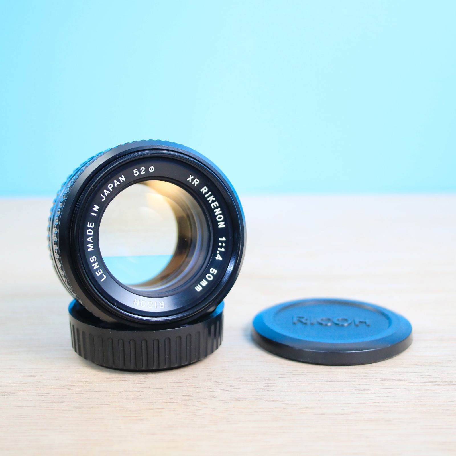 ❁美品❁ RICHO リコー RX RIKENON F1.4 50mm 富岡光学製 ボケ感 単焦点レンズ オールドレンズ レンズ H418