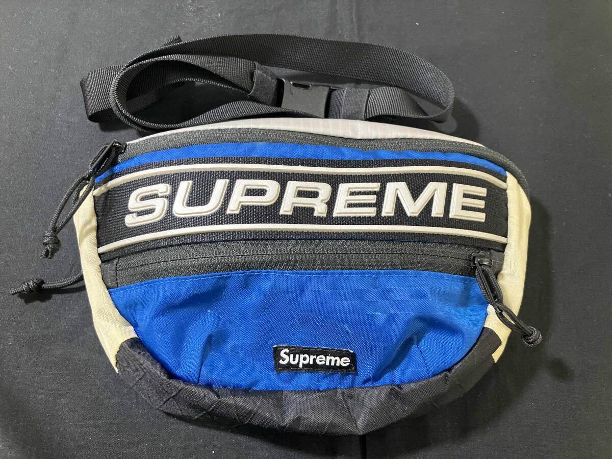 Supreme シュプリーム 23AW Waist Bag ウエストバッグ ブルー - メルカリ