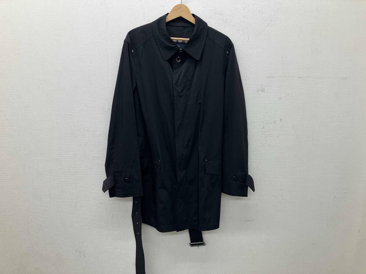 BURBERRY London バーバリー ステンカラーコート BBB33-706-09 ブラック