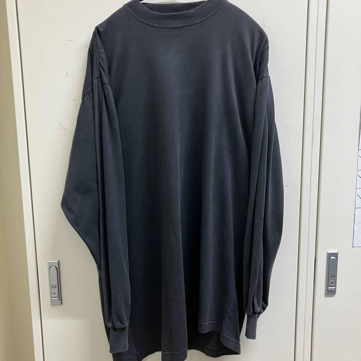 24ss BALENCIAGA バックロゴLS SHIRT サイズL バレンシアガ - メルカリ