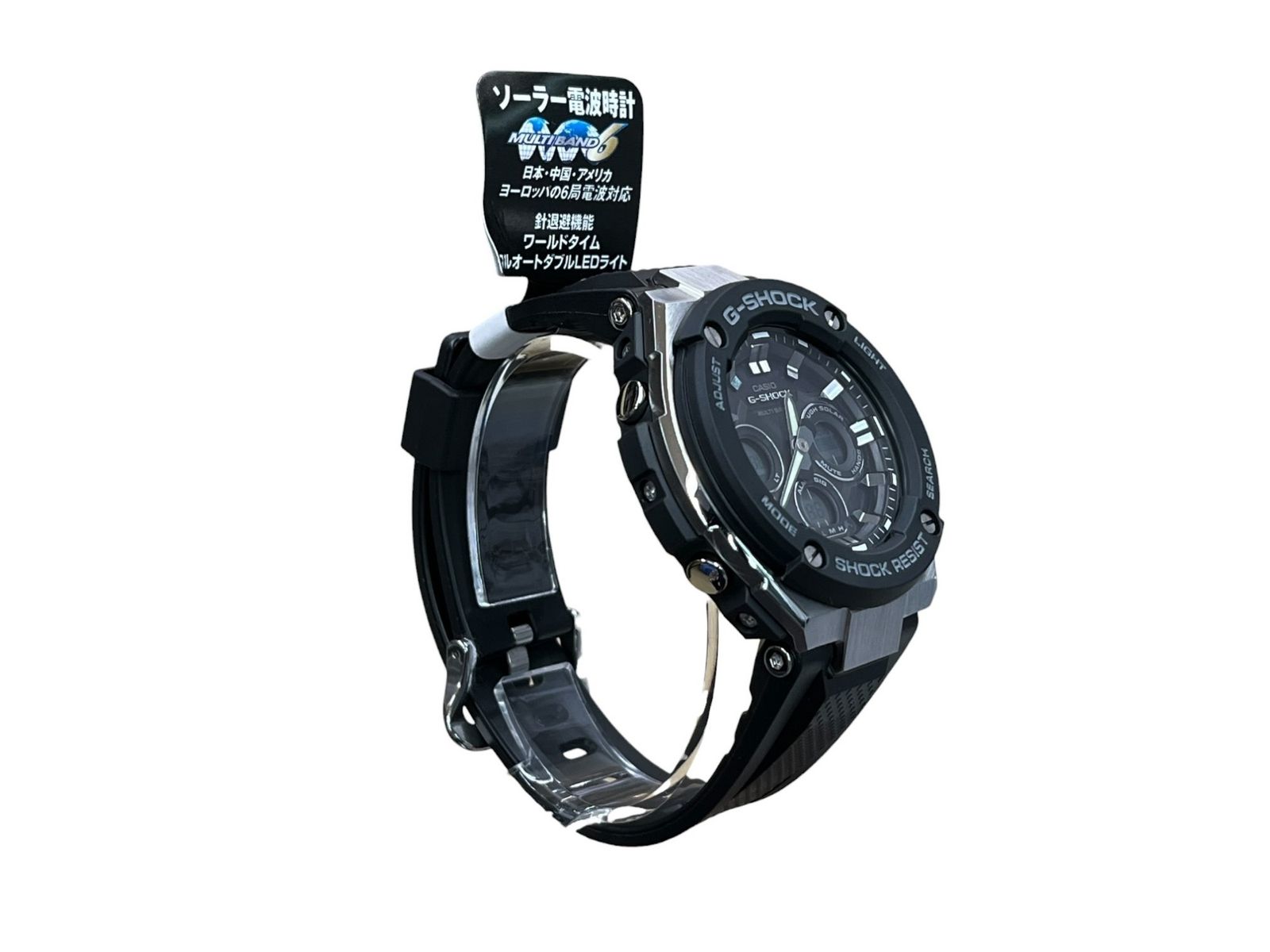 CASIO (カシオ) G-SHOCK 電波ソーラー G-STEEL タフソーラー 電波時計 