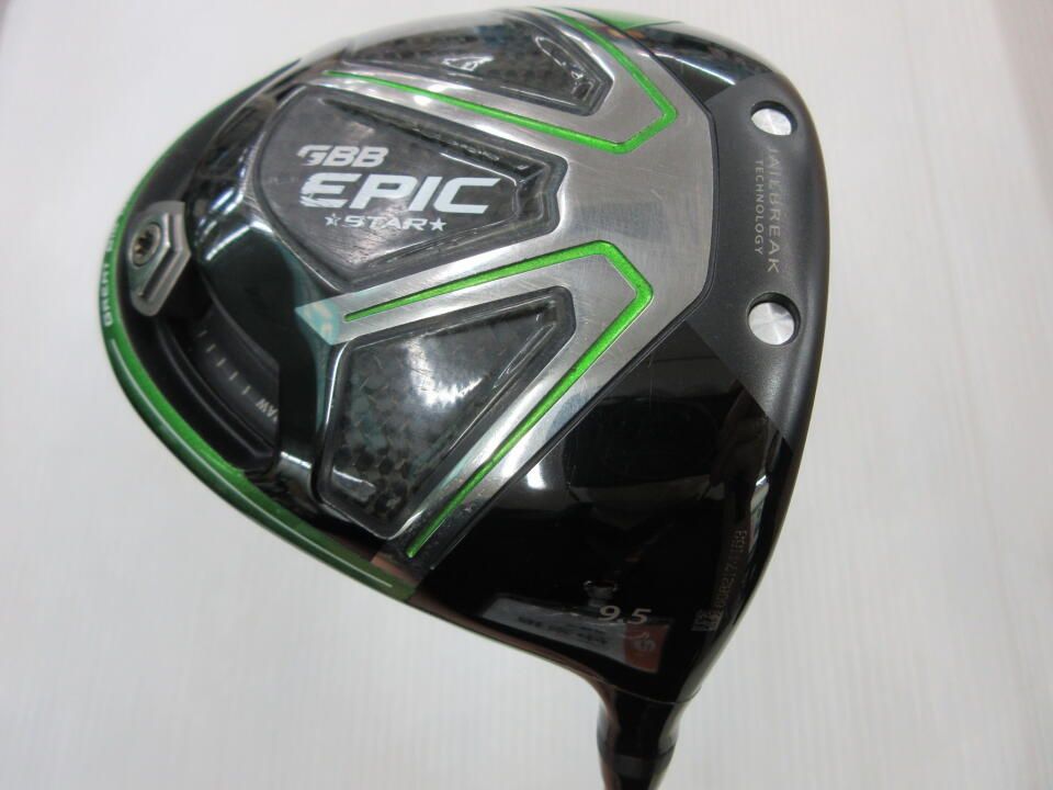 キャロウェイ　GBB EPIC STAR　9.5度　Speeder EVOLUTION for GBB　Sフレックス　ドライバー　中古　ゴルフドゥ！美里店【最短即日発送】