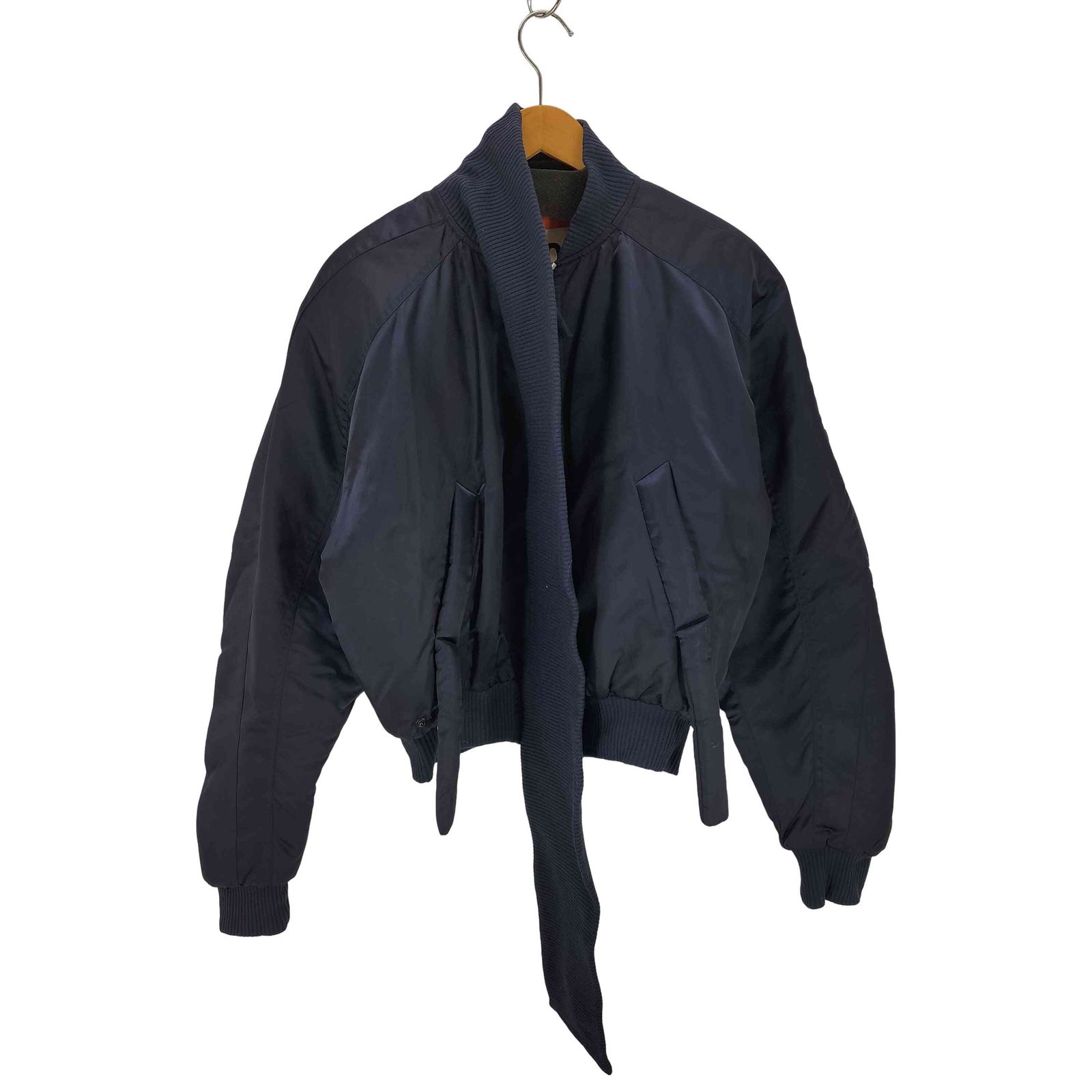 オットリンガー OTTOLINGER Scarf Bomber Jacket Blue レディース import：XS