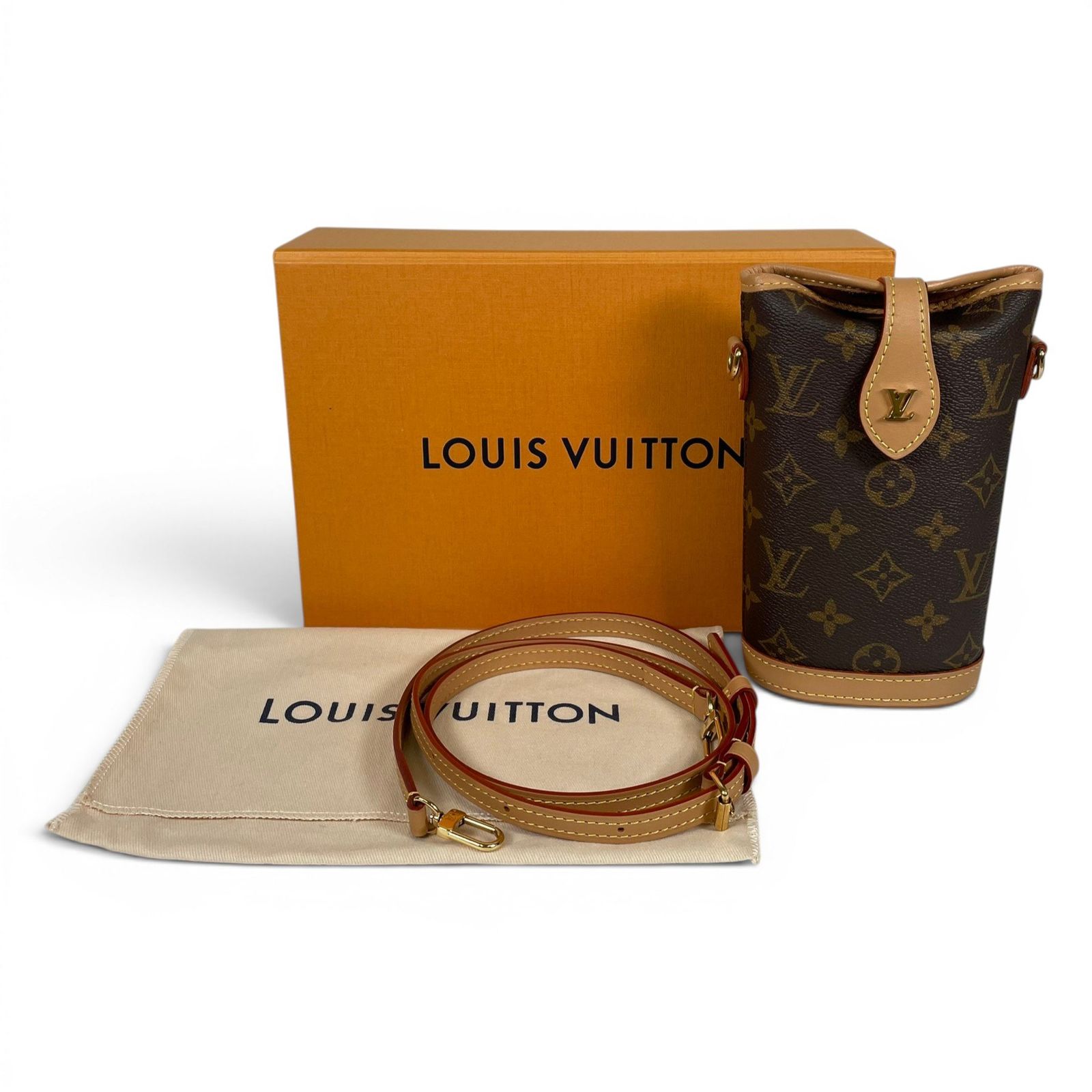 LOUIS VUITTON ルイヴィトン ショルダーバッグ フォールド ミー ポーチ モノグラム ICタグ M80874