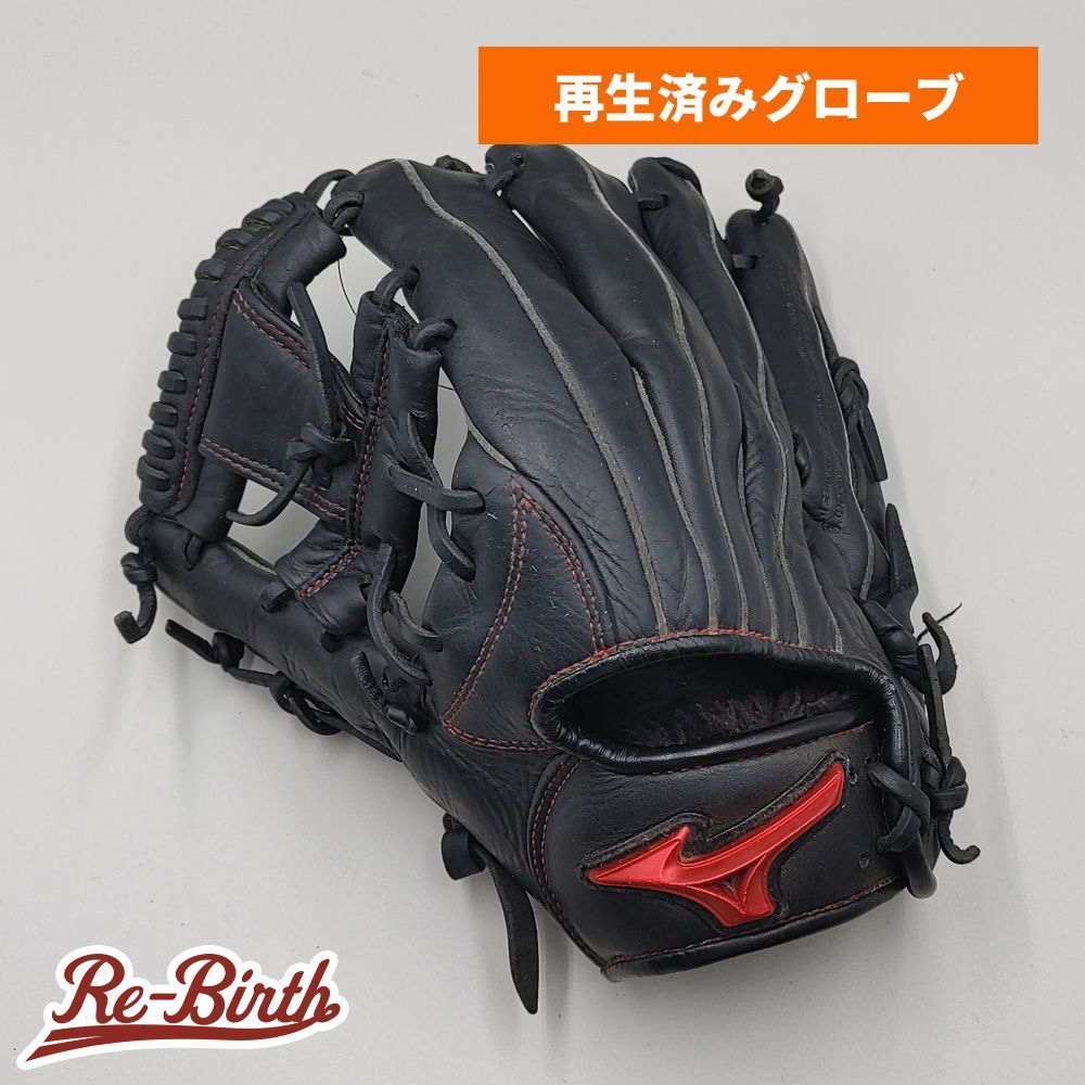 【クリーニング済み 】 ミズノ 少年軟式グローブ / オールラウンド用 型付け済み (mizuno グラブ)[NI162]