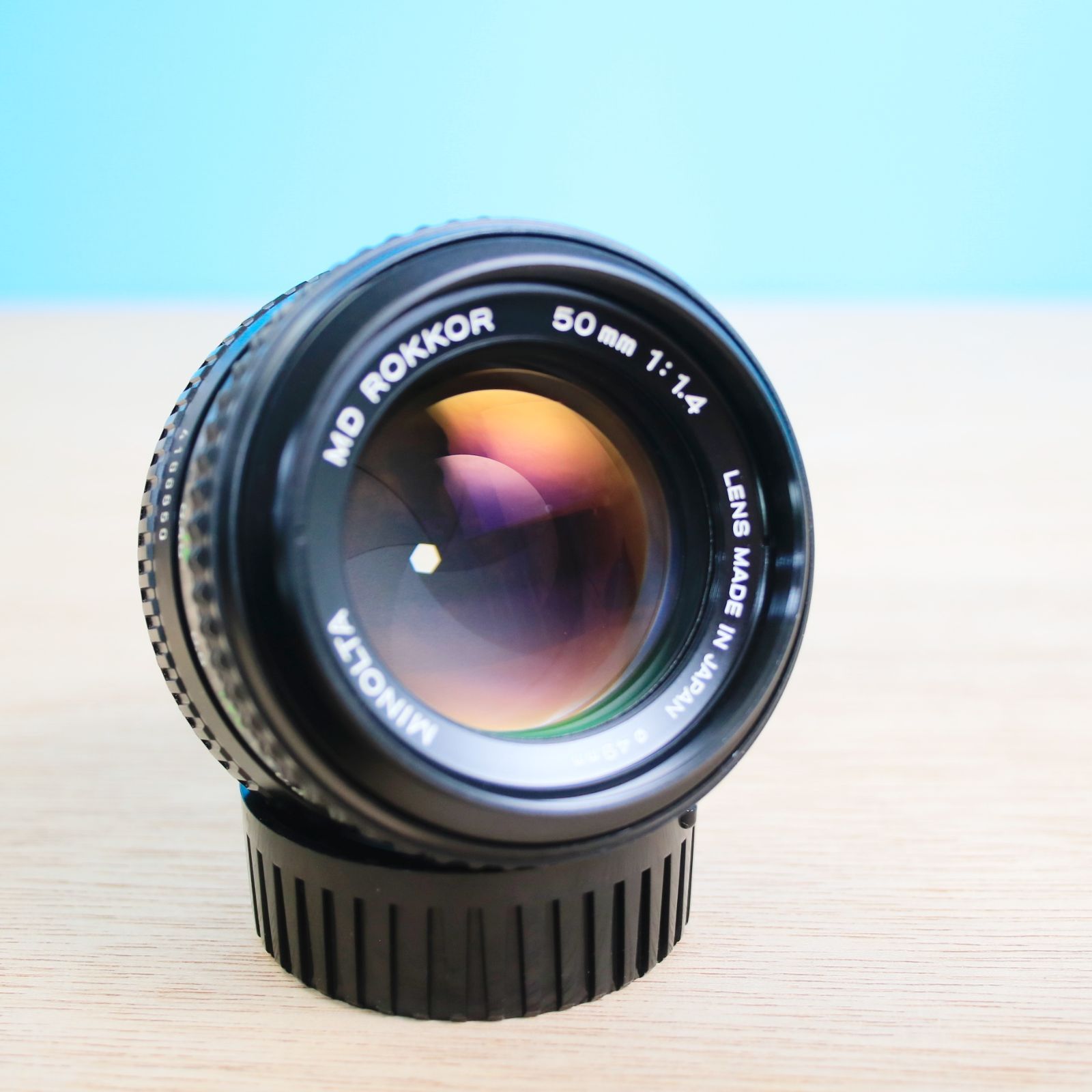 ❁完動品❁極美品 MINOLTA ミノルタ MD ROKKOR 50mm 1.4 単焦点レンズ