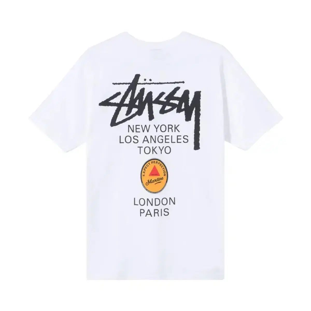 S ステューシー マーティン・ローズ ワールドツアー Tシャツ