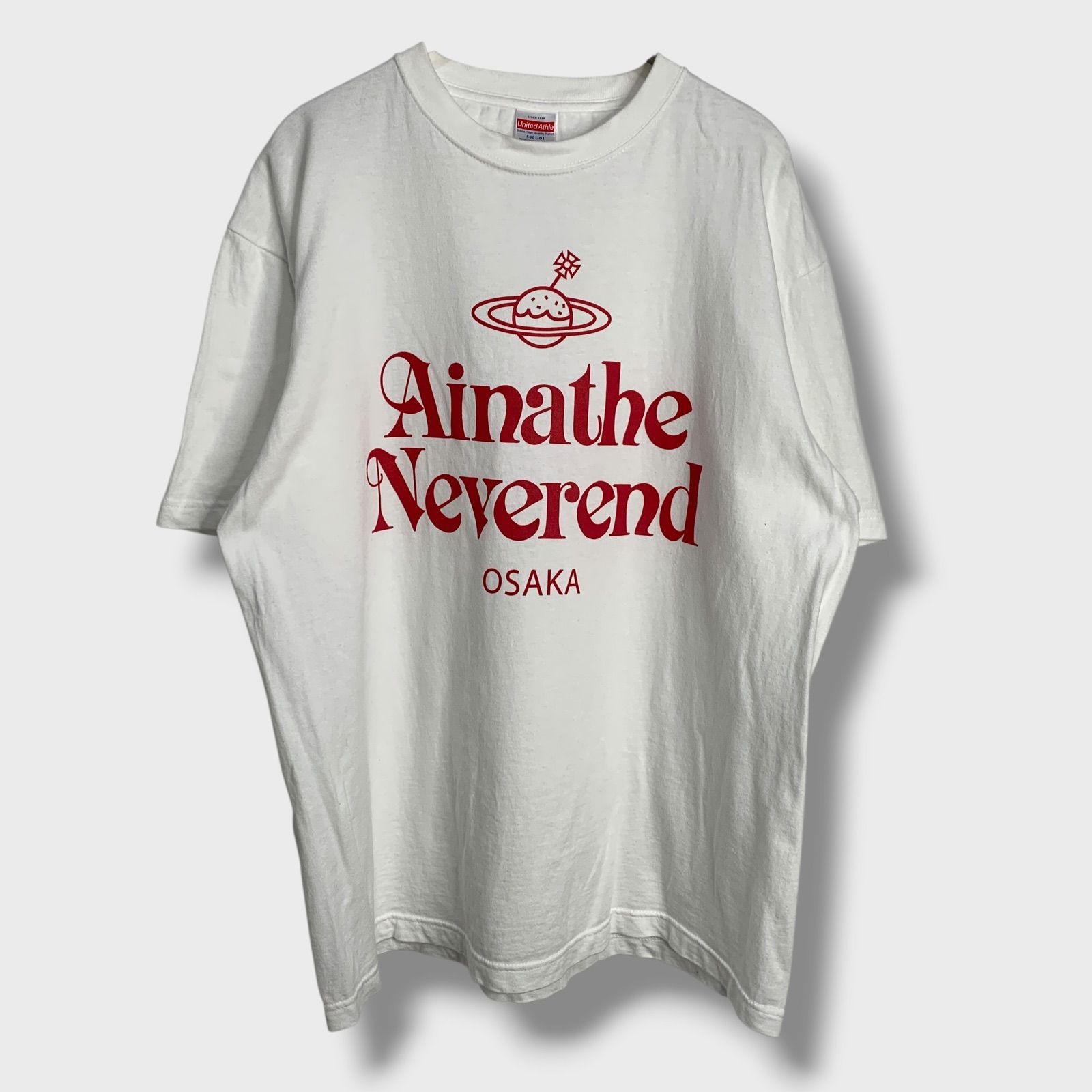 アイナ・ジ・エンド 誰誰誰Tシャツ Lサイズ　未開封品 ☆アイナジエンド☆AinatheNeverend osakaツアーTシャツ☆白☆XL