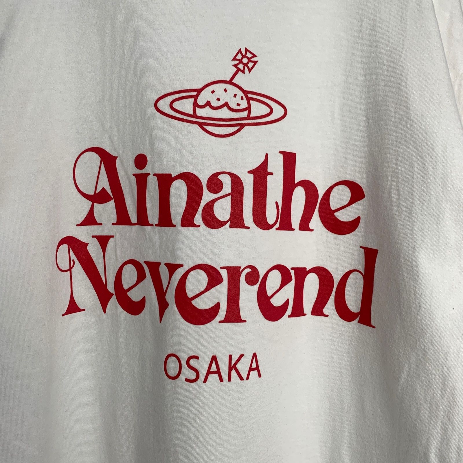 ☆アイナジエンド☆AinatheNeverend osakaツアーTシャツ☆白☆XL