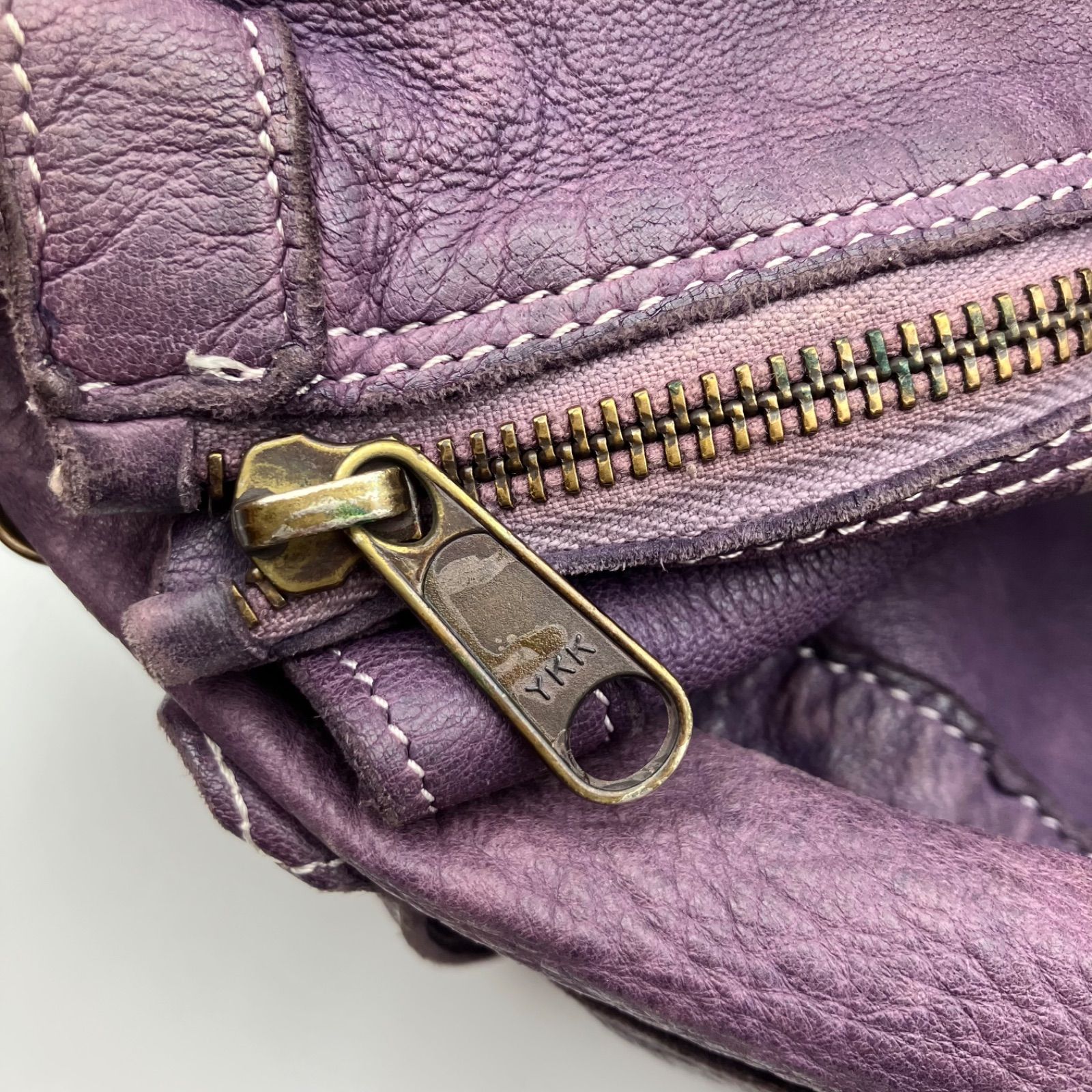 collection PRIVEE? コレクションプリヴェ レザー ショルダーバッグ 