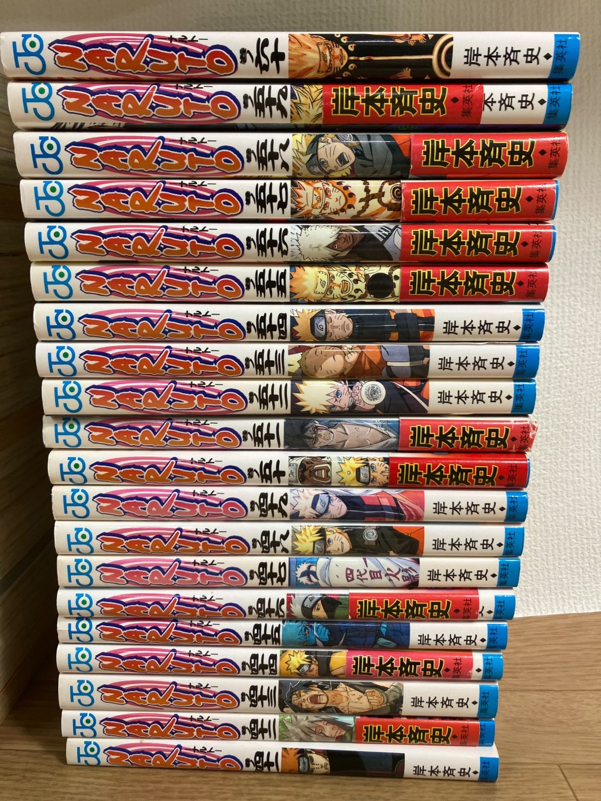 ☆【未開封あり】NARUTO ナルト 1~72巻+関連本4冊 コミック全巻セット