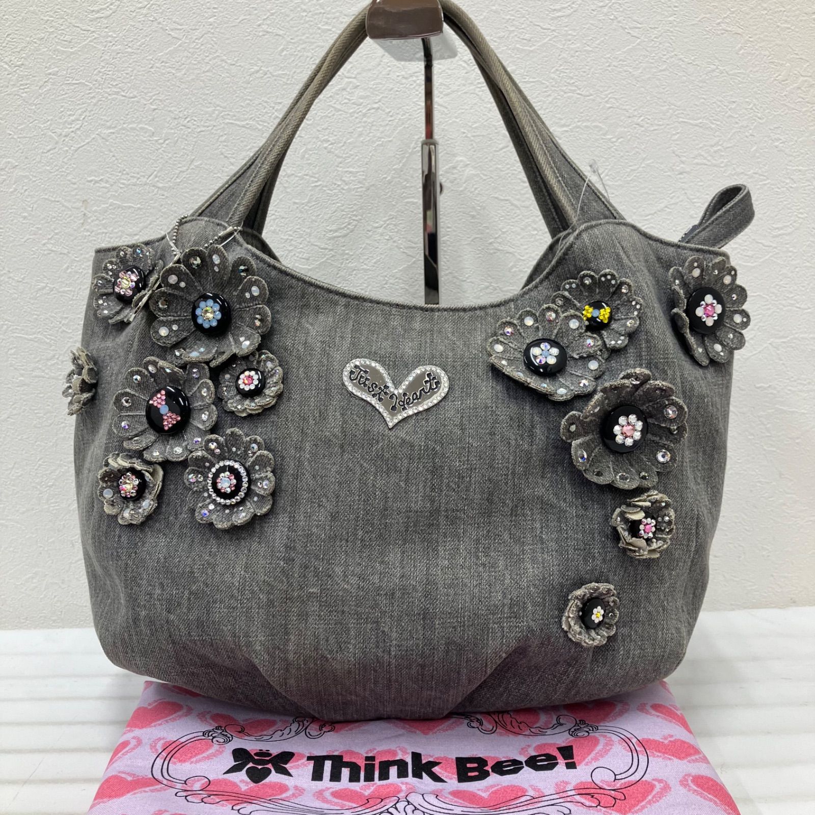3593 Think Bee! シンクビー！ トートバッグ マルガリータ 花 フラワー 