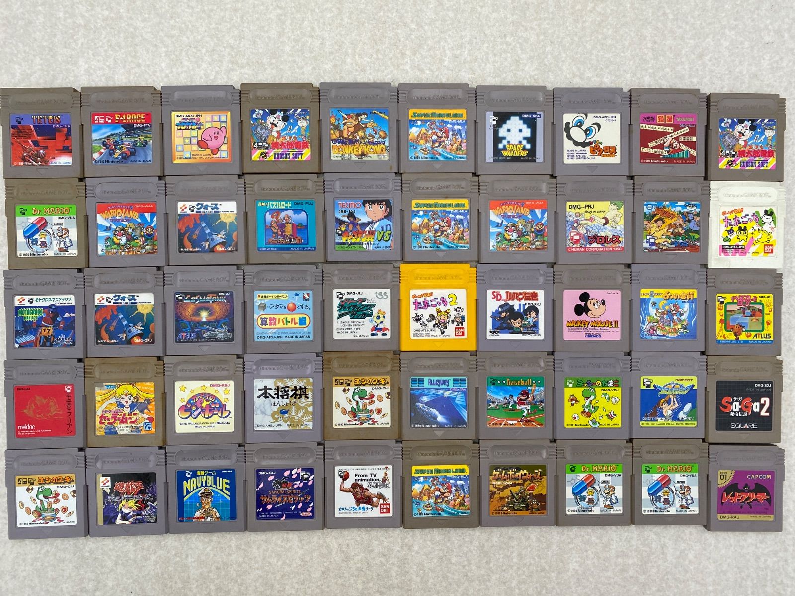 ゲームボーイソフト50点　まとめ売り