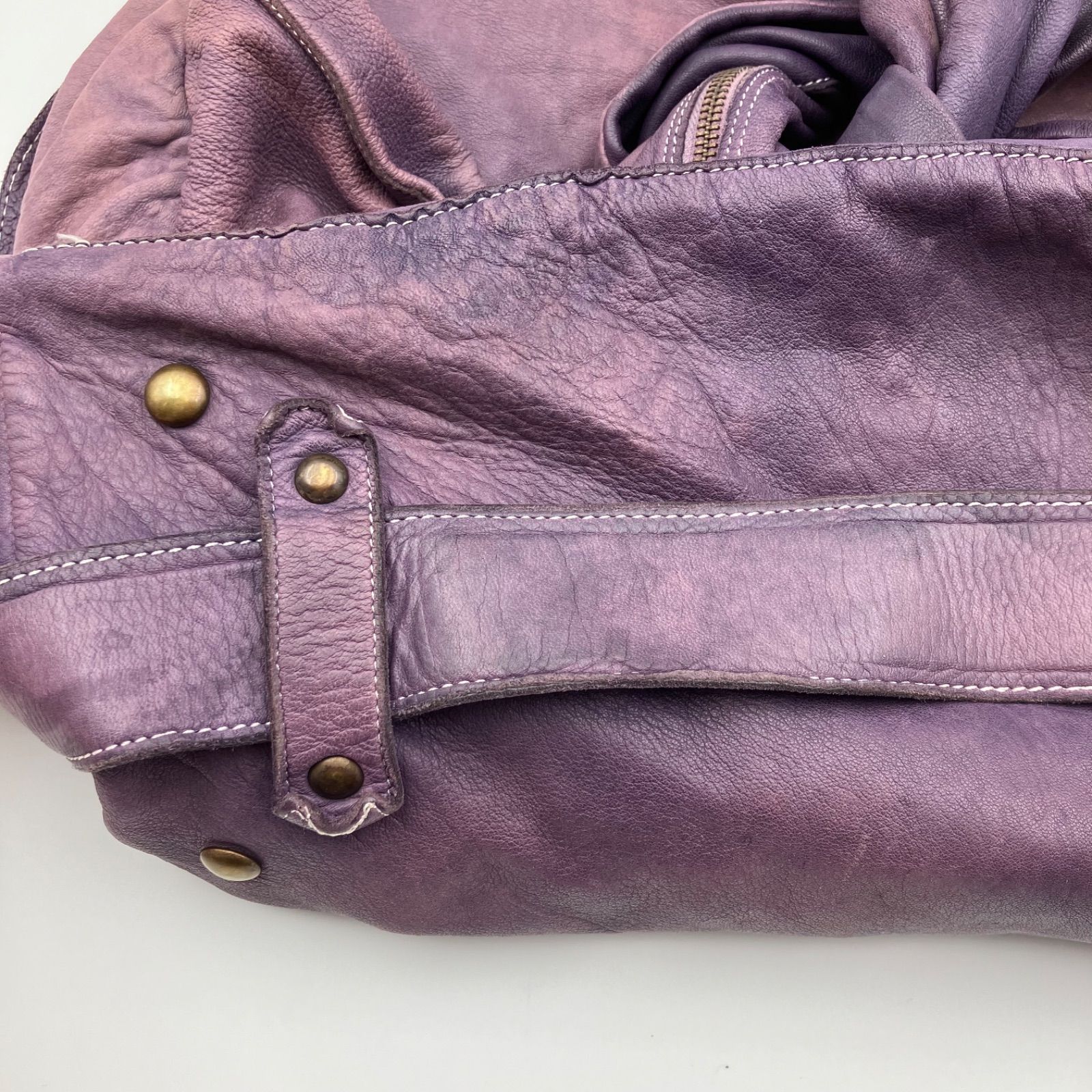 collection PRIVEE? コレクションプリヴェ レザー ショルダーバッグ 