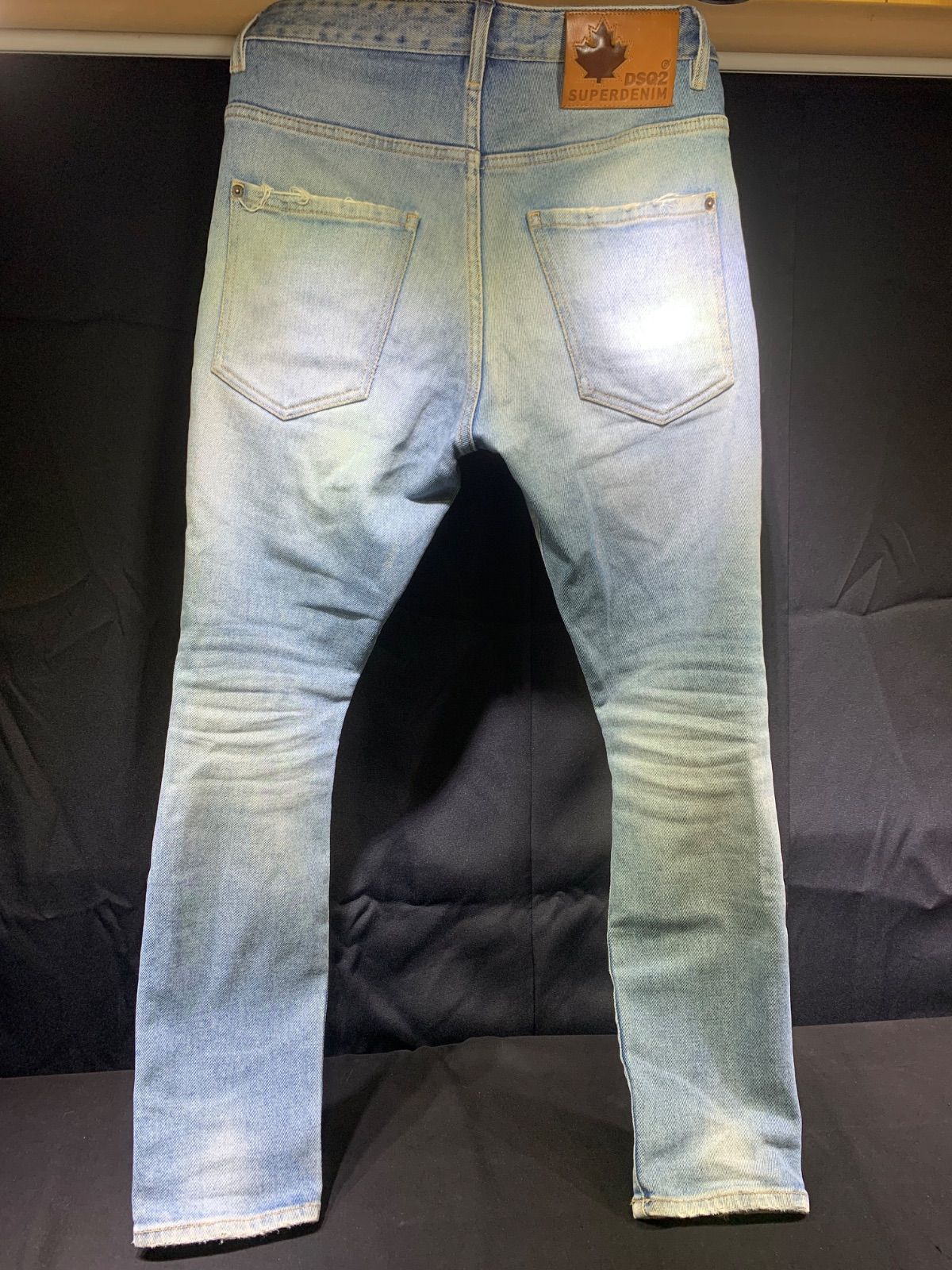 4)H5【DSQUARED2】ディースクエアード メンズデニム 44サイズ 
