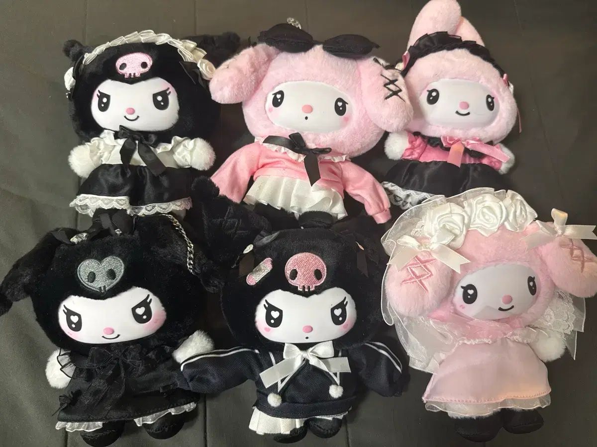 トップトイ サンリオ クロミ マイメロディ ぬいぐるみ エンジェルガーデン 6種 まとめ