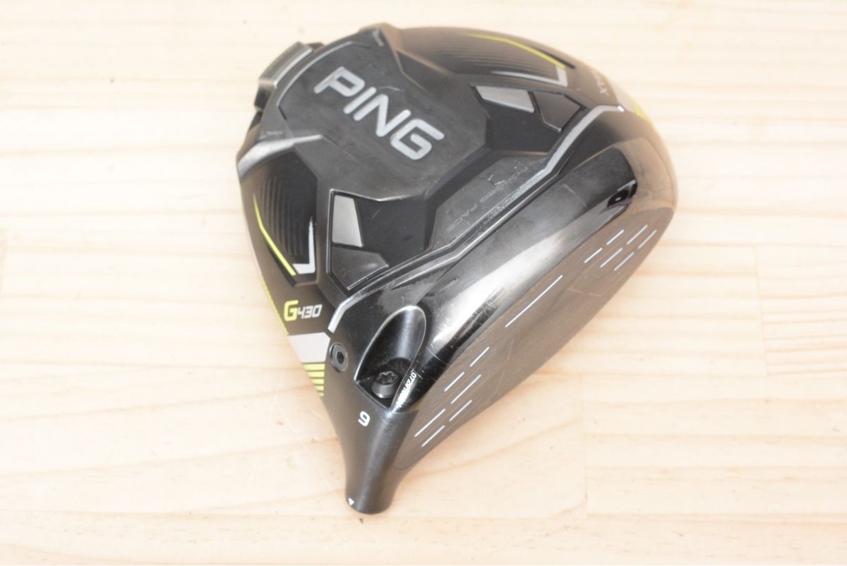 高弾道×寛容性】ピン PING G430 MAX ドライバー 9° ヘッドのみ ヘッド