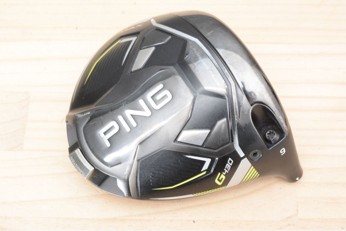 高弾道×寛容性】ピン PING G430 MAX ドライバー 9° ヘッドのみ ヘッド
