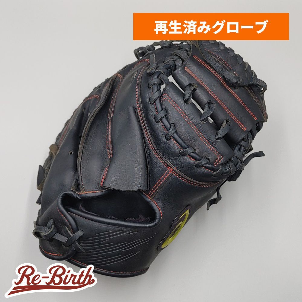 クリーニング済み 】 アシックス 軟式用 キャッチャーミット 型付け