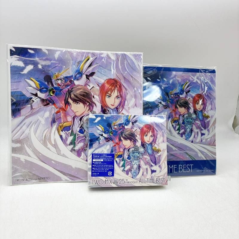 【新品・未開封】TWO-MIX 25TH ANNIV. ALL TIME BEST　初回限定盤　クリアファイル＋その他特典付き　３CD＋ブルーレイ