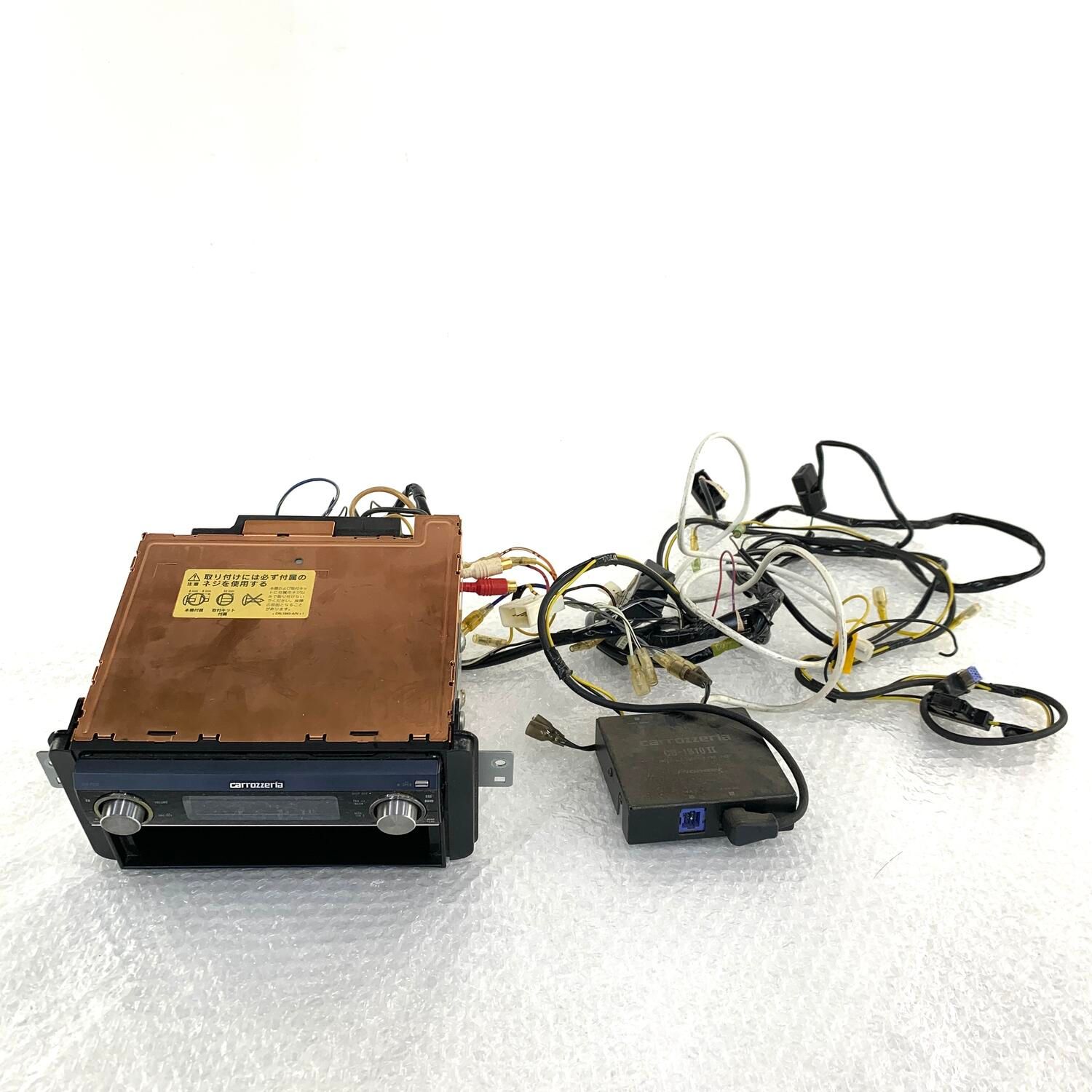 【★加古川物流】中古 ジャンク carrozzeria カロッツェリア Pioneer CDプレーヤー CD-IB10Ⅱ オーディオ°【446】