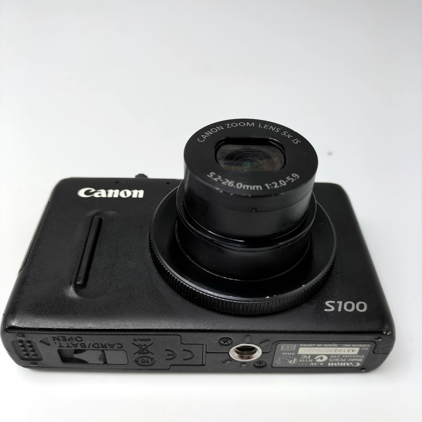 S100 PowerShot コンパクトデジタルカメラ キャノン ジャンク品 PSS100(SL) S100 PowerShot デジタルカメラ Canon デジタルカメラ