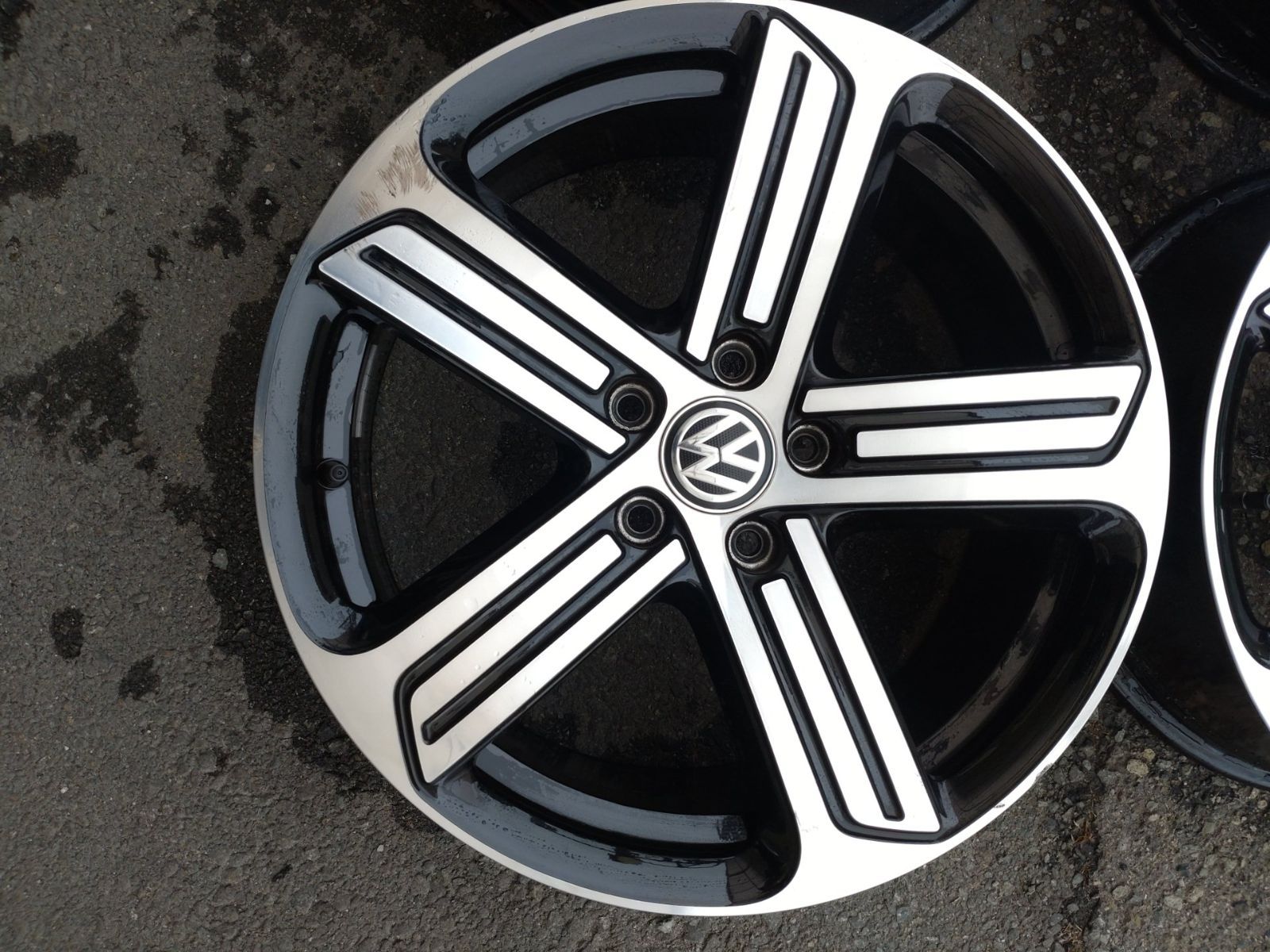 VW フォルクスワーゲン ゴルフ7 R 純正 18インチ 7.5J +49 PCD112-5H