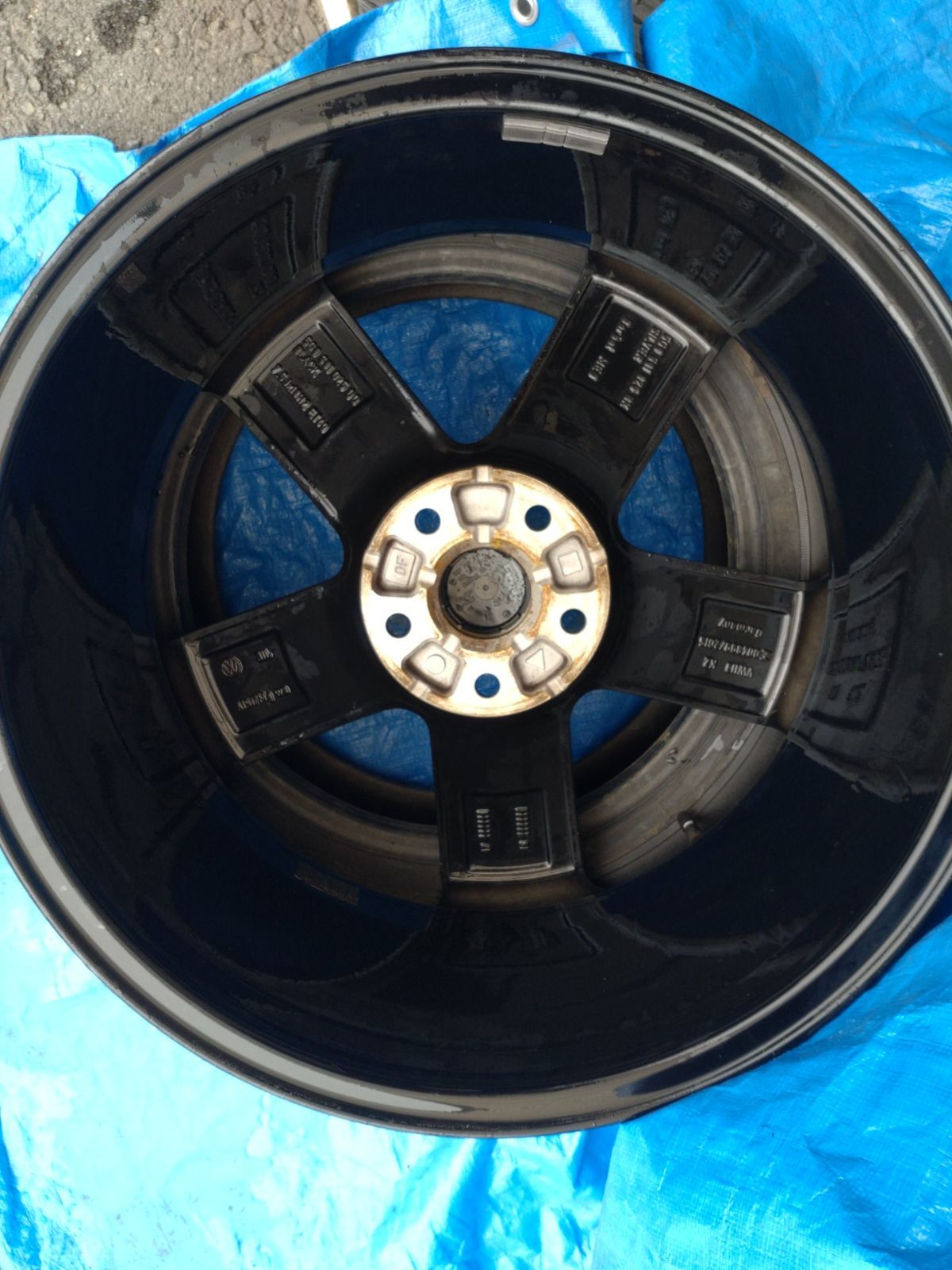 VW フォルクスワーゲン ゴルフ7 R 純正 18インチ 7.5J +49 PCD112-5H