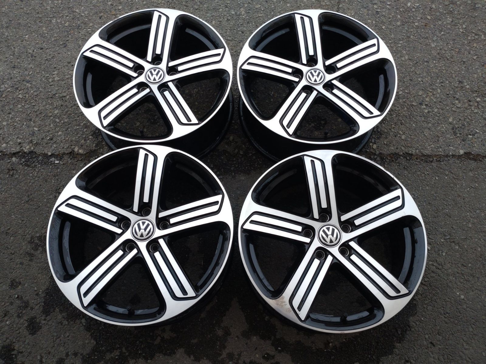 VW フォルクスワーゲン ゴルフ7 R 純正 18インチ 7.5J +49 PCD112-5H