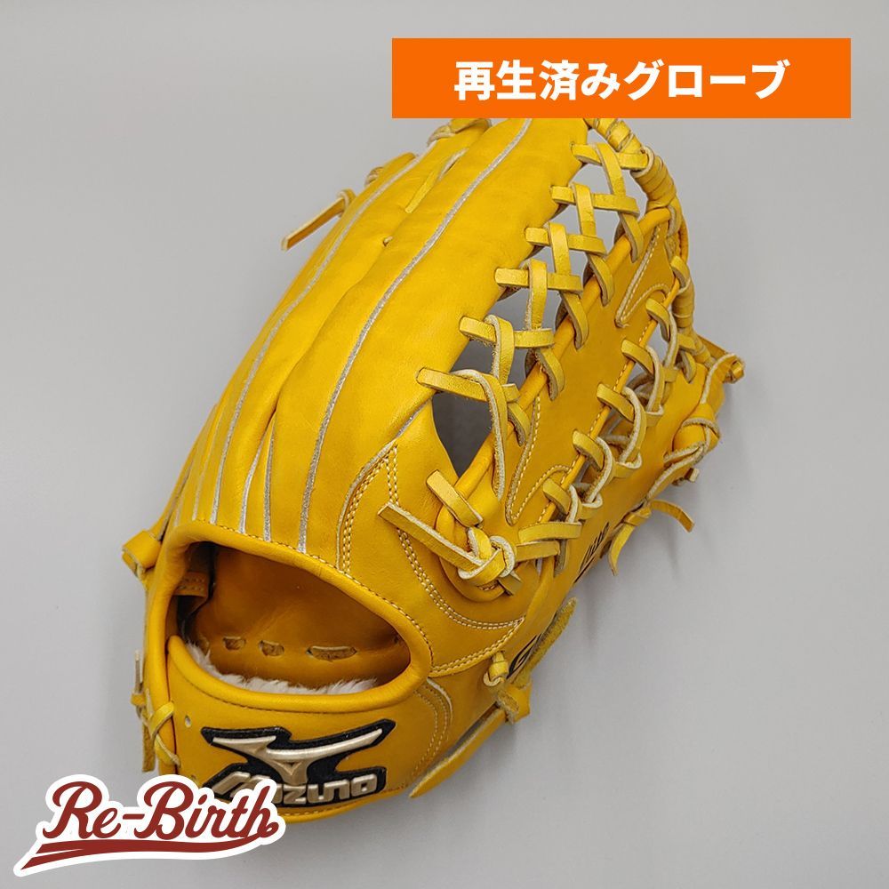 【クリーニング済み 】 ミズノ 軟式グローブ / 外野手用 型付け済み (mizuno グラブ)[KA583]