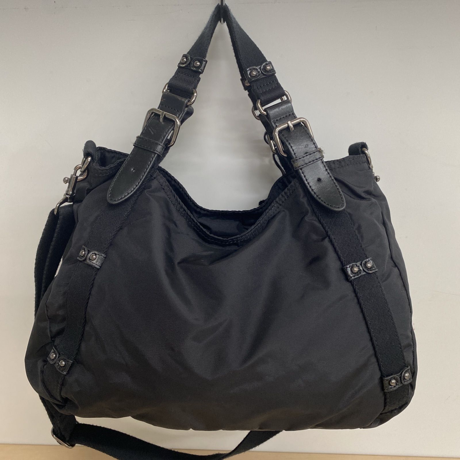 Kipling キプリング ブラック ナイロン 2way ショルダーバッグ 【BKr8 
