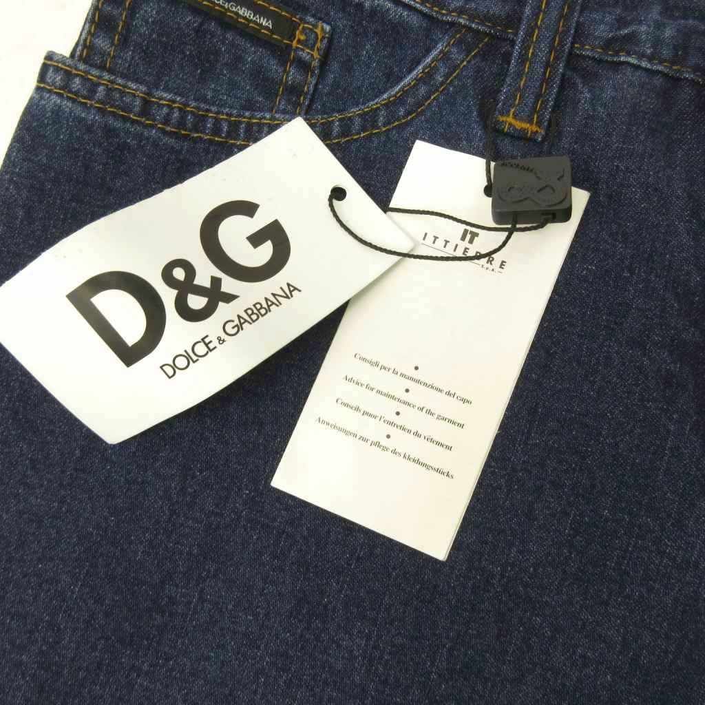 ディー&ジー ドルガバ ドルチェ&ガッバーナ D&G 00s タグ付 デニム