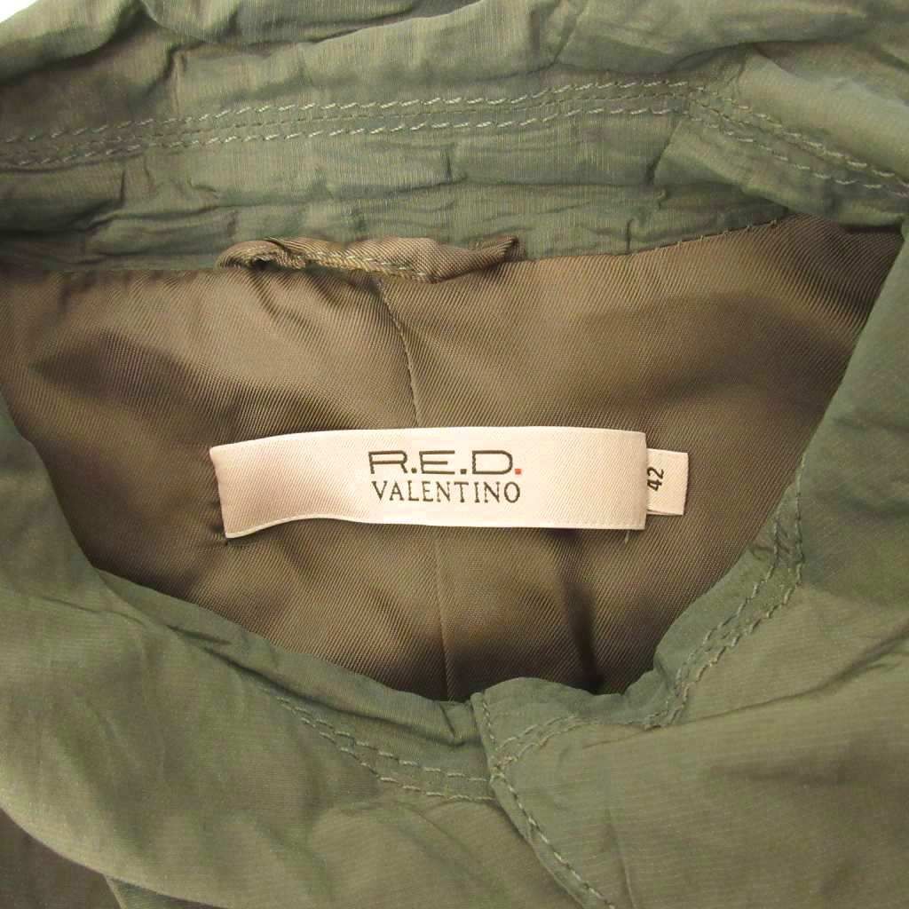 レッド ヴァレンティノ RED VALENTINO トレンチコート フリル ベルト