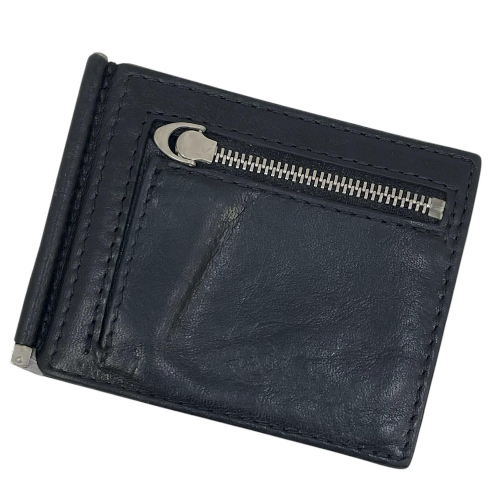 【中古】MR.OLIVE | ミスターオリーブ 二つ折り財布 マネークリップ ブラック【尾張小牧店】