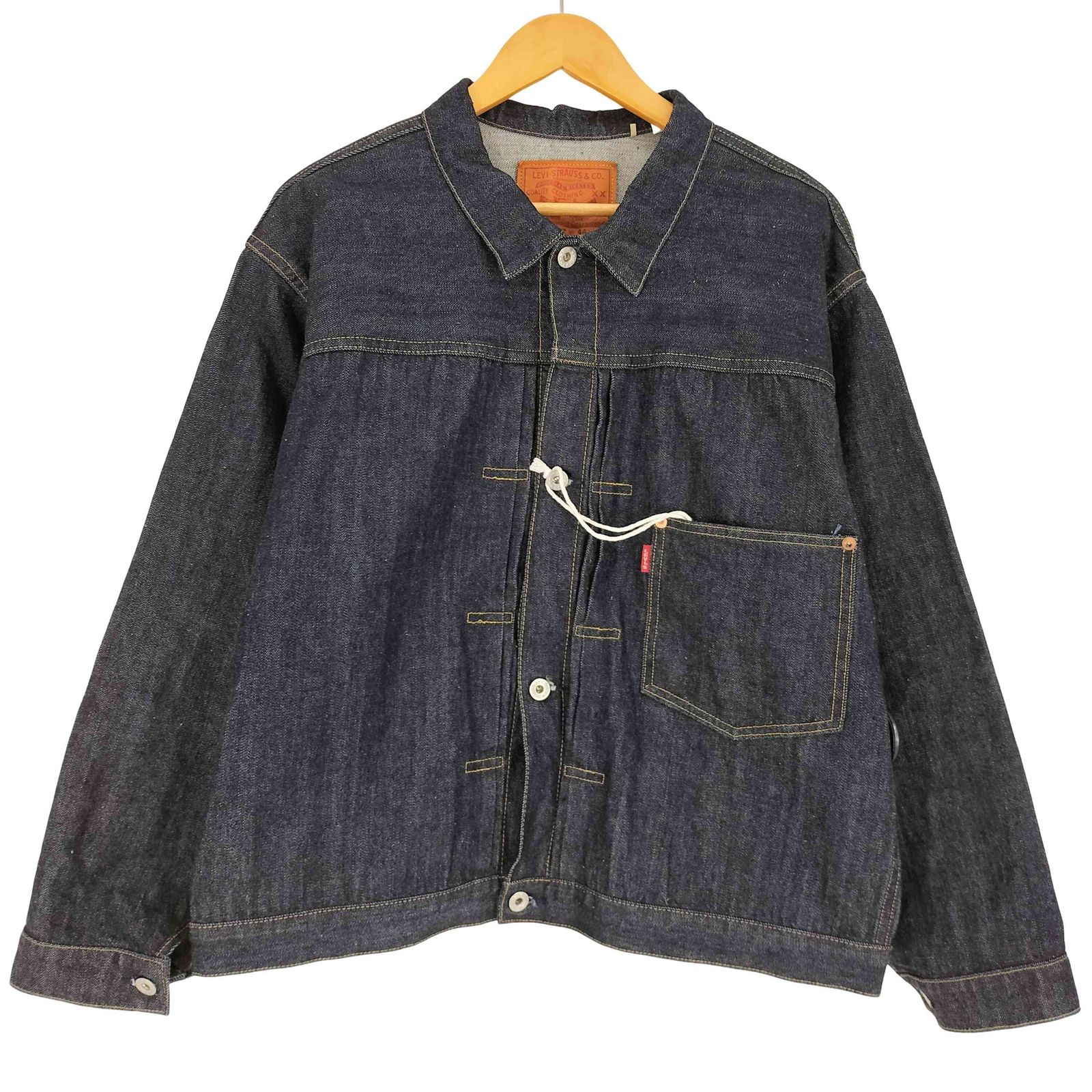 リーバイスヴィンテージクロージング Levis Vintage Clothing 日本製 WAIPER EXCLUSIVE 1944's WW II S506XXE 大戦モデル 復刻 デニムジャケット T-BACK メンズ import：XL