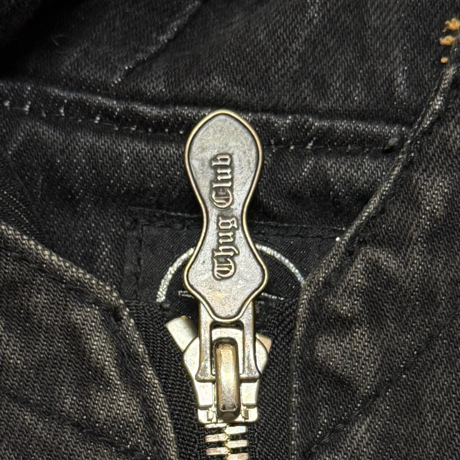 THUG CLUB 24AW BASIC EMBLEM DENIM JACKET ベーシックエンブレム