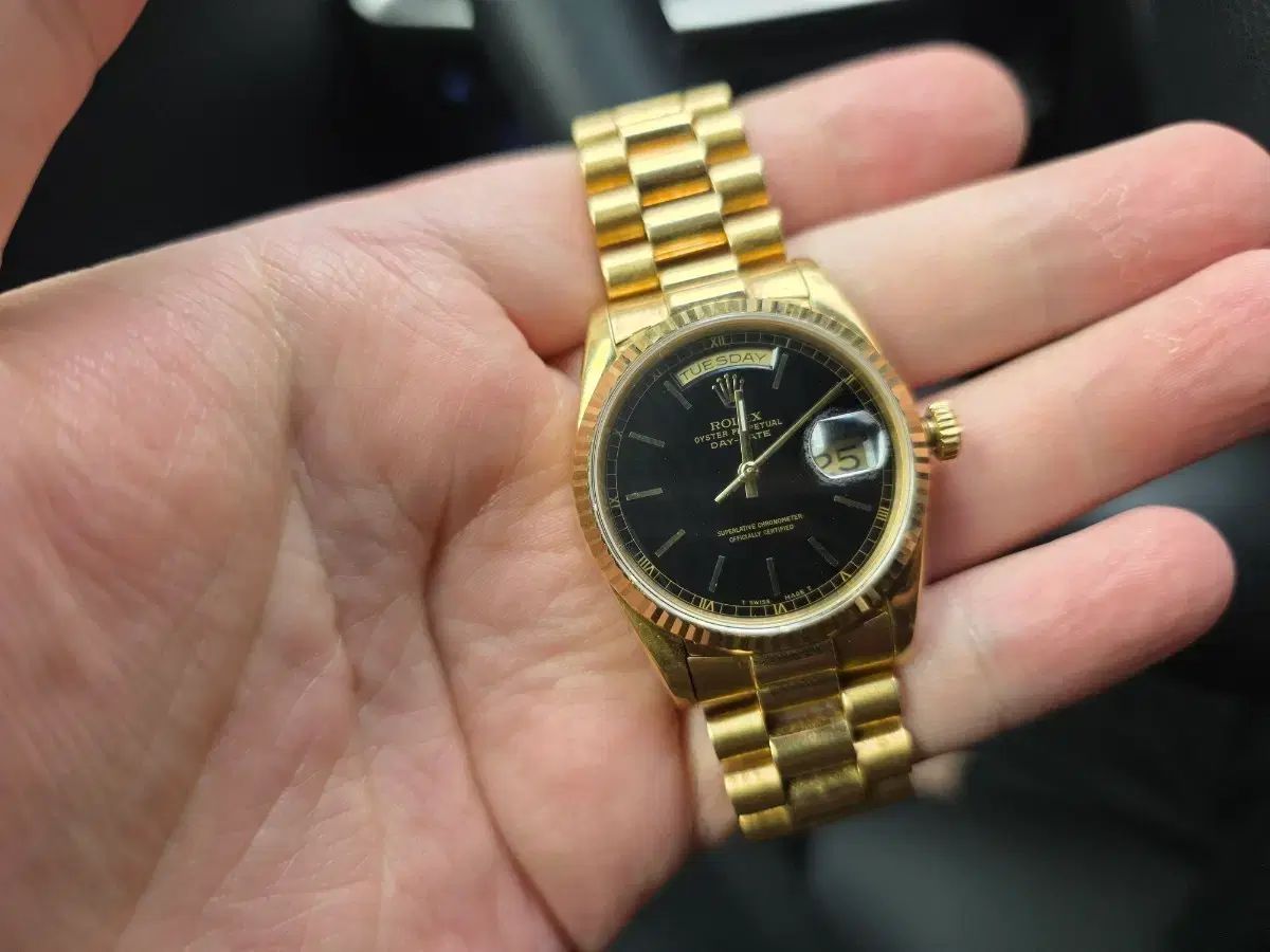 ROLEX デイデイト 18238 金無垢 丸のまま 36mm