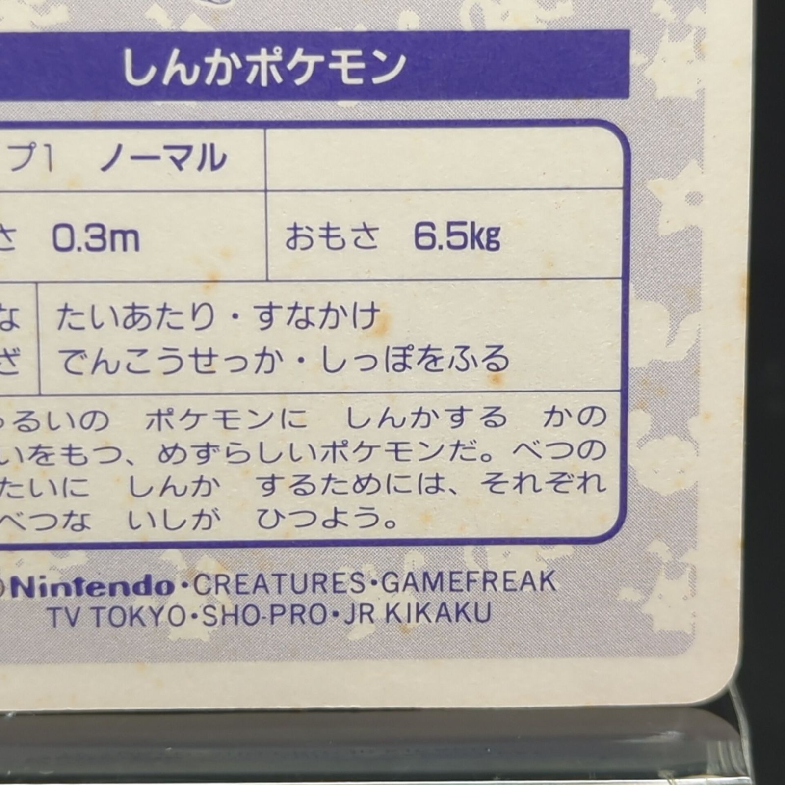 D42183】トップサン イーブイ No.133 プリズム エラー トップ表記
