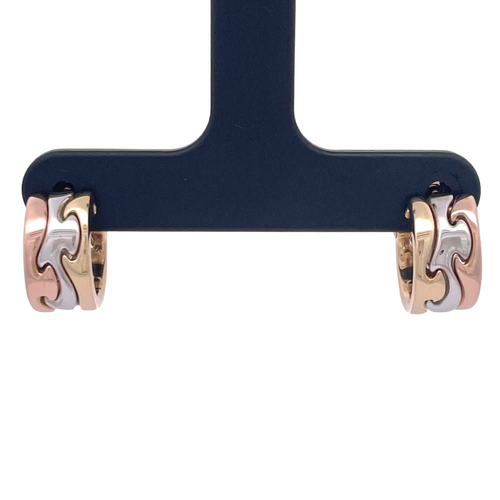 ジョージジェンセン Georg Jensen フュージョン FUSION ピアス K18PG 